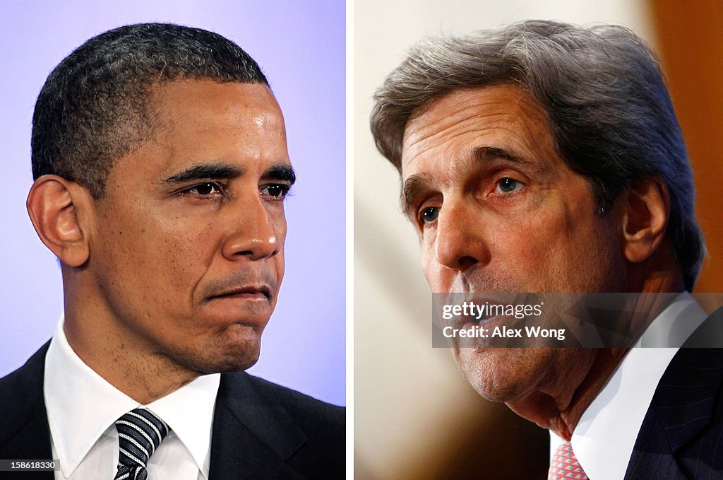 (FILE) Obama Names Senator John Kerry As Next US Secretary Of State