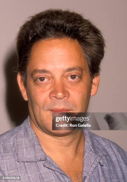 Actor Raul Julia attends the Press Conference for The Children's Bill of Rights on August 2, 1990 at Hollywood Roosevelt Hotel in Hollywood,...