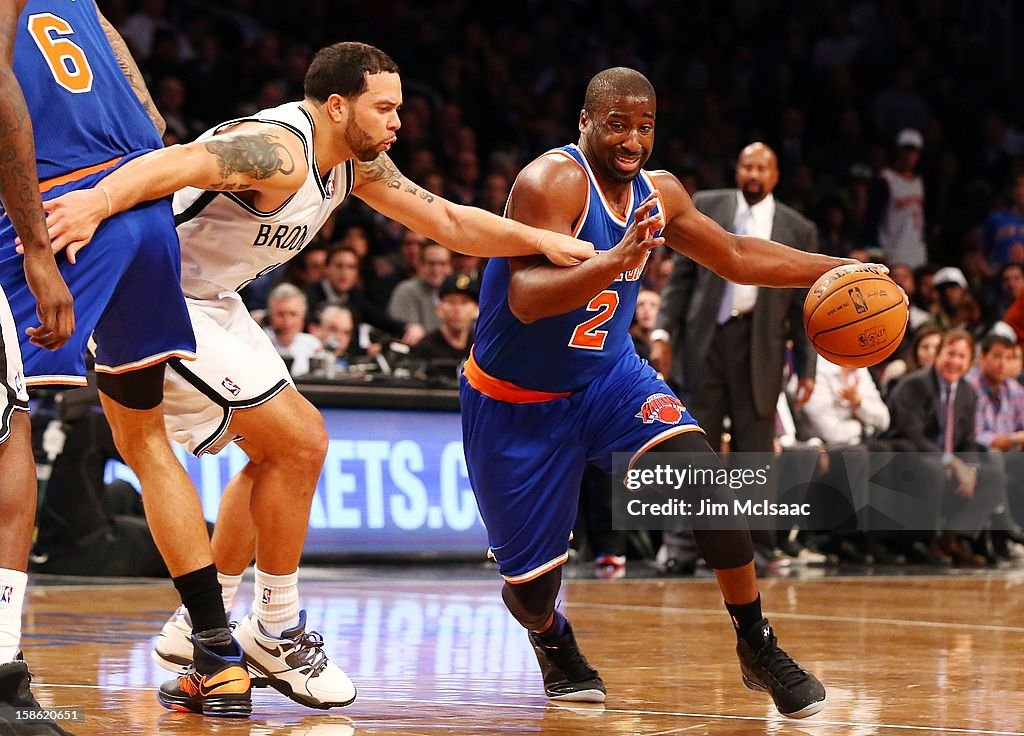 New York Knicks v Brooklyn Nets