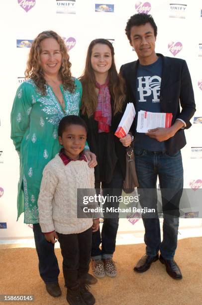 Dianna Cohen and The Plastic Pollution Coalition attend Birth 2012 LA Gala at Agape International Spiritual Center on December 22, 2012 in Los...