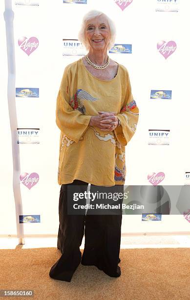 Barbara Marx Hubbard attends Birth 2012 LA Gala at Agape International Spiritual Center on December 22, 2012 in Los Angeles, California.