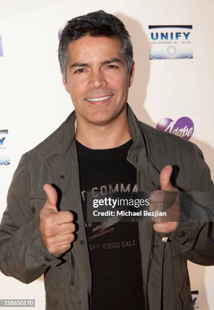 Esai Morales attends Birth 2012 LA Gala at Agape International Spiritual Center on December 22, 2012 in Los Angeles, California.