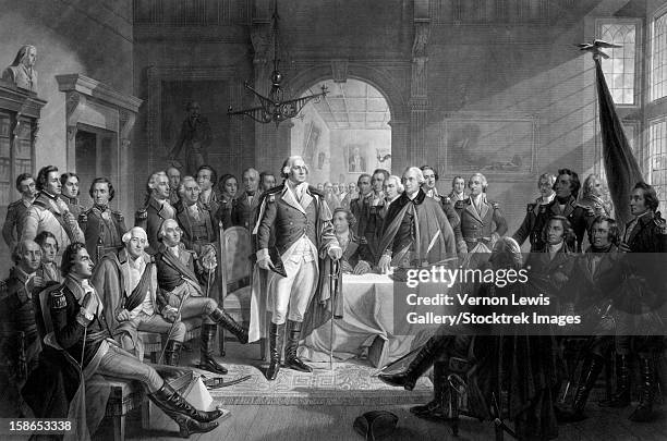 1,202 Signature Of George Washington Stock Photos, High-Res