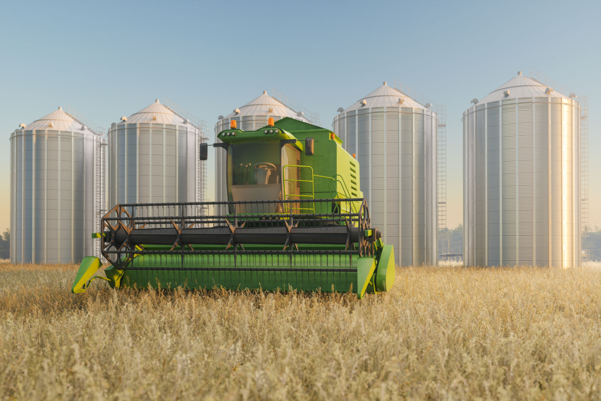 modern forage harvester