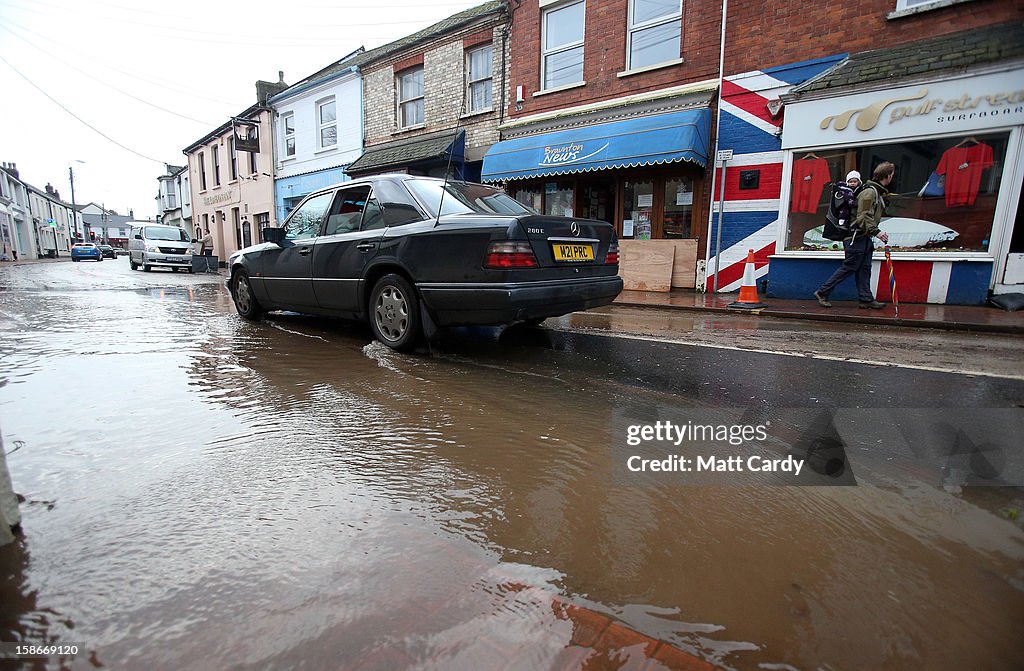 Flooding Brings Further Disruption To Parts Of The UK