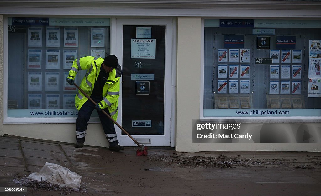 Flooding Brings Further Disruption To Parts Of The UK