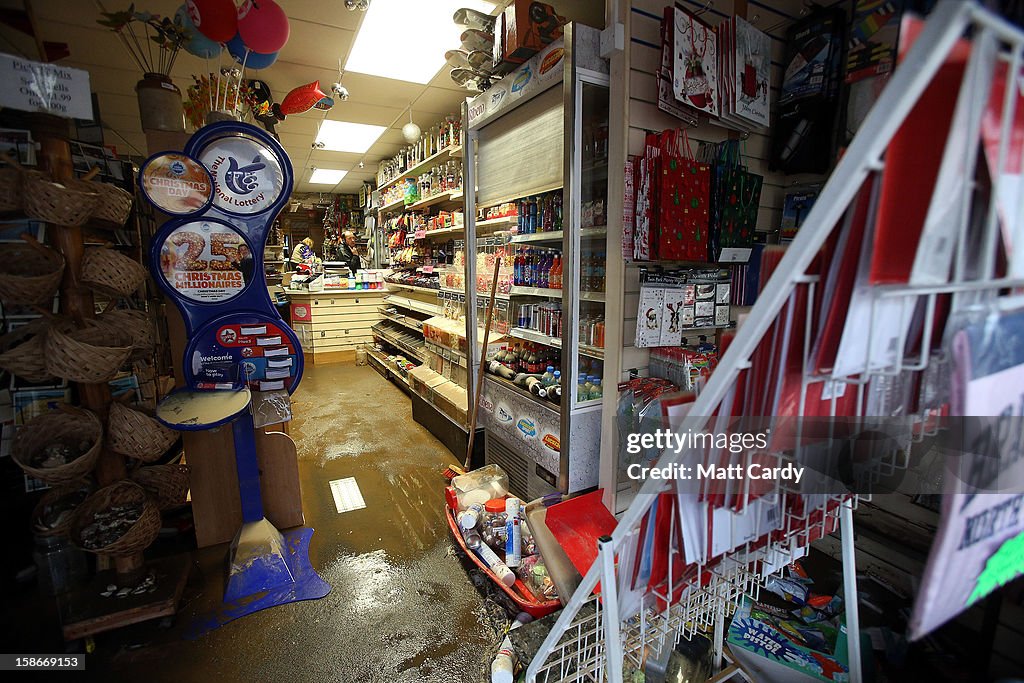 Flooding Brings Further Disruption To Parts Of The UK