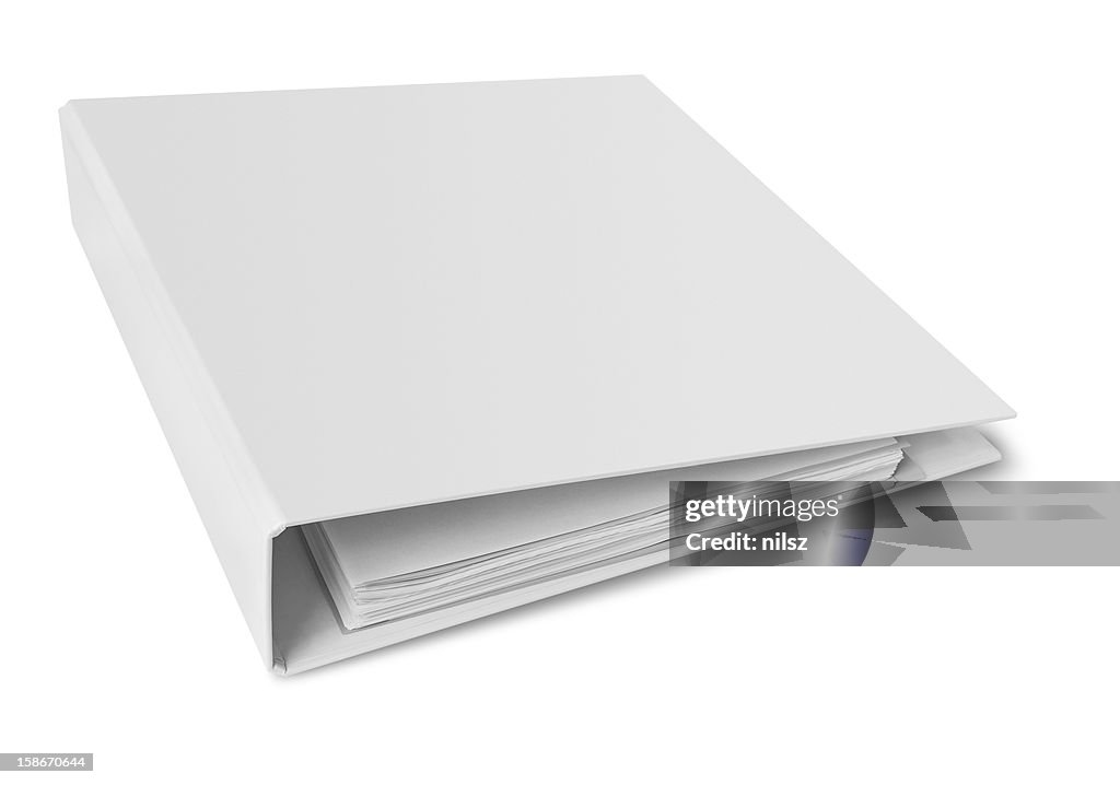 File Biding Binder Blank File Folder High-Res Stock Photo - Getty Images