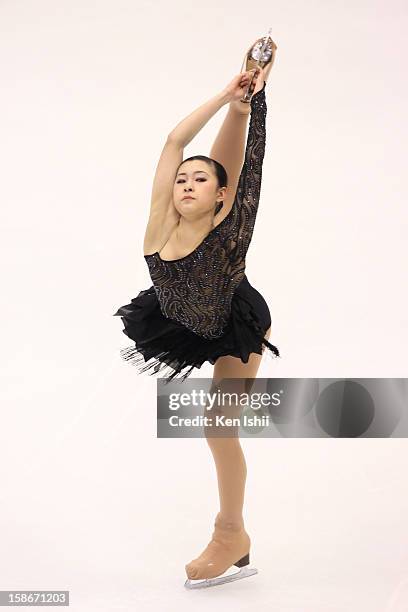 Kanako Murakami competes in the Women's Free Program during day three of the 81st Japan Figure Skating Championships at Makomanai Sekisui Heim Ice...