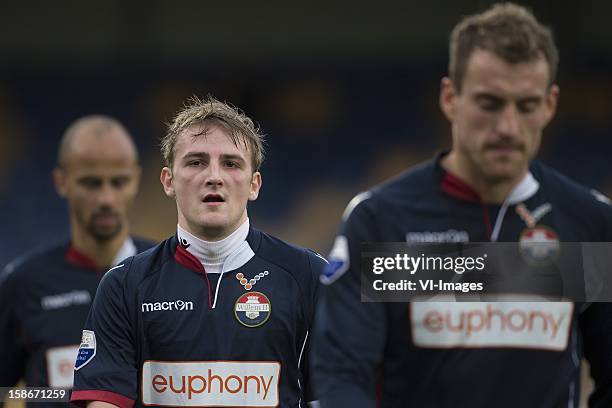Jens Podevijn of Willem II during the Dutch Eredivise match between RKC Waalwijk and Willem II at the Mandemakers Stadium on December 23, 2012 in...