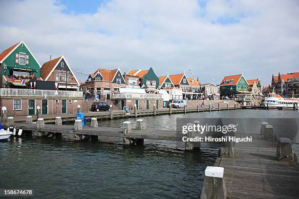 holland, volendam - volendam photos et images de collection