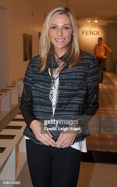 Jamie Tisch Angie Stewart, Carolyn Powers, Mona Look-Mazza And Richard Edwards host an exclusive celebration of the Fendi Resort 2013 Collection at...