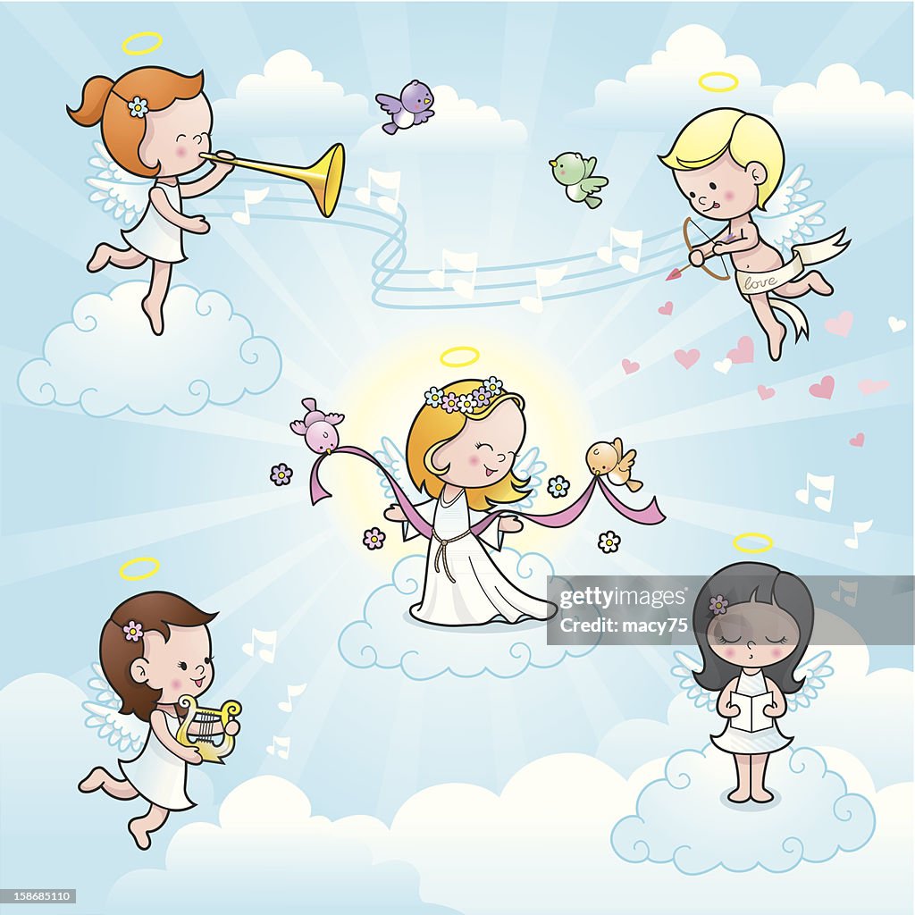 Our new angel cute kids celebration