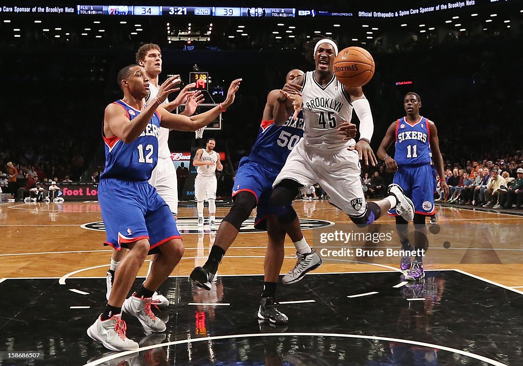 Philadelphia 76ers v Brooklyn Nets