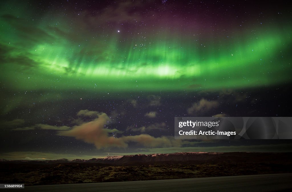 Aurora Borealis or Northern Lights, Iceland