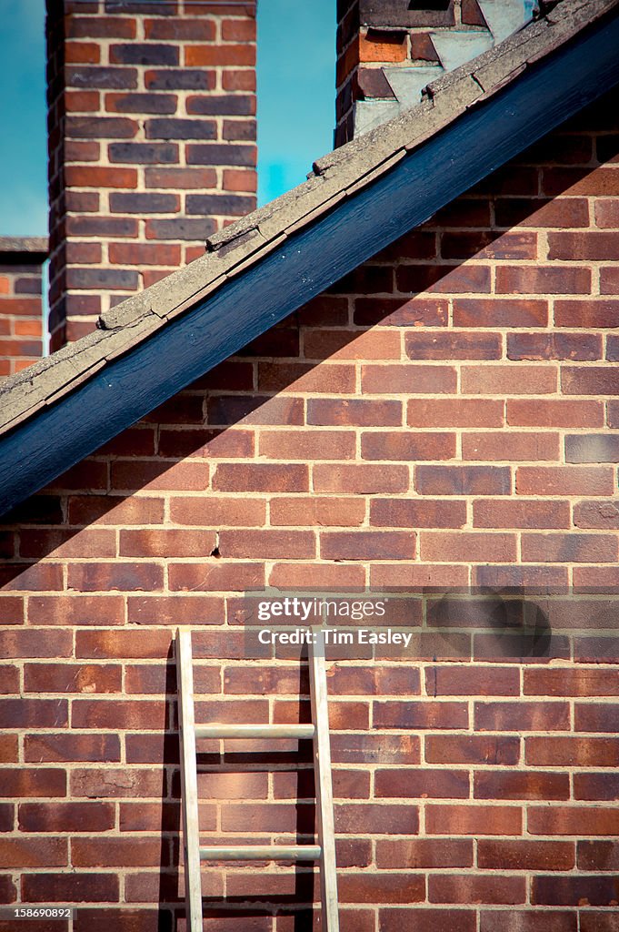 Ladder Against a House