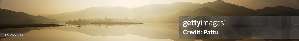 Panaromic View of the Kolab Dam @ Jeypore Orissa