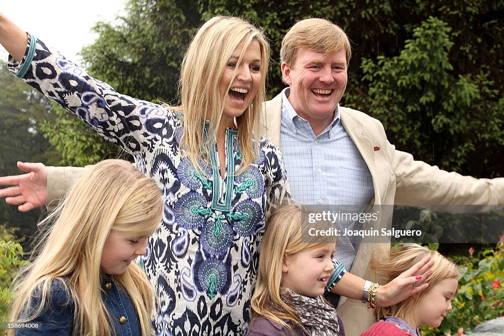 The Prince Of Orange And Princess Maxima Of The Netherlands And Family Celebrate Christmas In Argentina