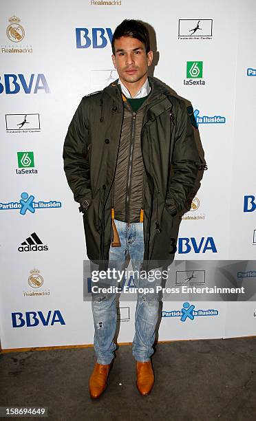 Jose Mari Manzanares attends 'Partido X La Ilusion' organised by Iker Casillas Foundation at Palacio de los Deportes on December 23, 2012 in Madrid,...