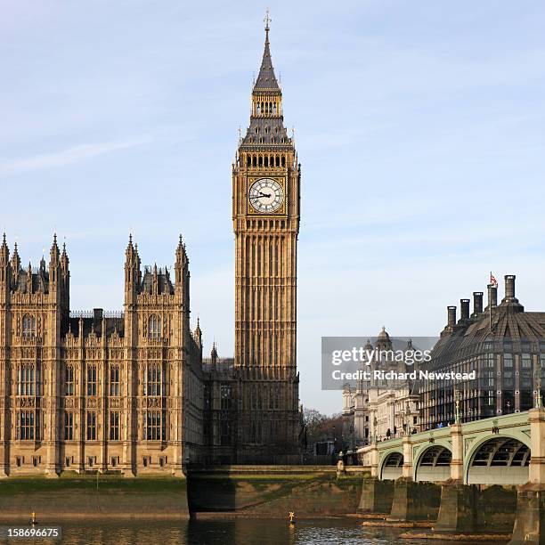 big ben at westminster - westminster square stock pictures, royalty-free photos & images