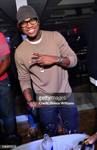 Ne-Yo attends T.I. "Trouble Man Heavy Is The Head" Album Release Party at Compound on December 22, 2012 in Atlanta, Georgia.
