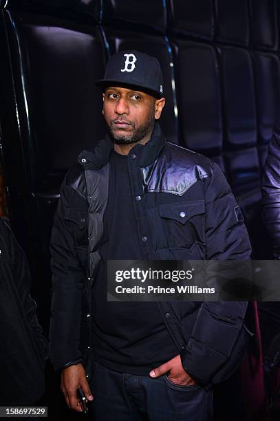 Alex Gidewon attends T.I. "Trouble Man Heavy Is The Head" Album Release Party at Compound on December 22, 2012 in Atlanta, Georgia.