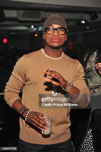 Ne-Yo attends T.I. "Trouble Man Heavy Is The Head" Album Release Party at Compound on December 22, 2012 in Atlanta, Georgia.