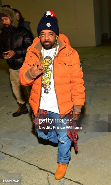 Jermain Dupri attends T.I. "Trouble Man Heavy Is The Head" Album Release Party at Compound on December 22, 2012 in Atlanta, Georgia.