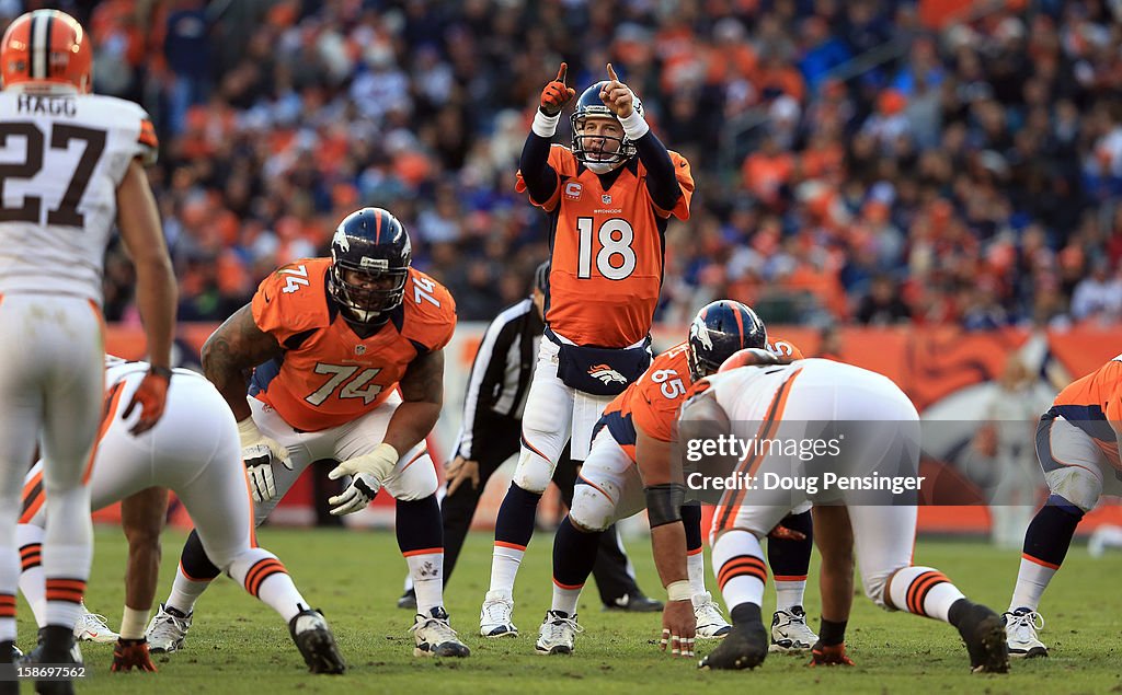 Cleveland Browns v Denver Broncos