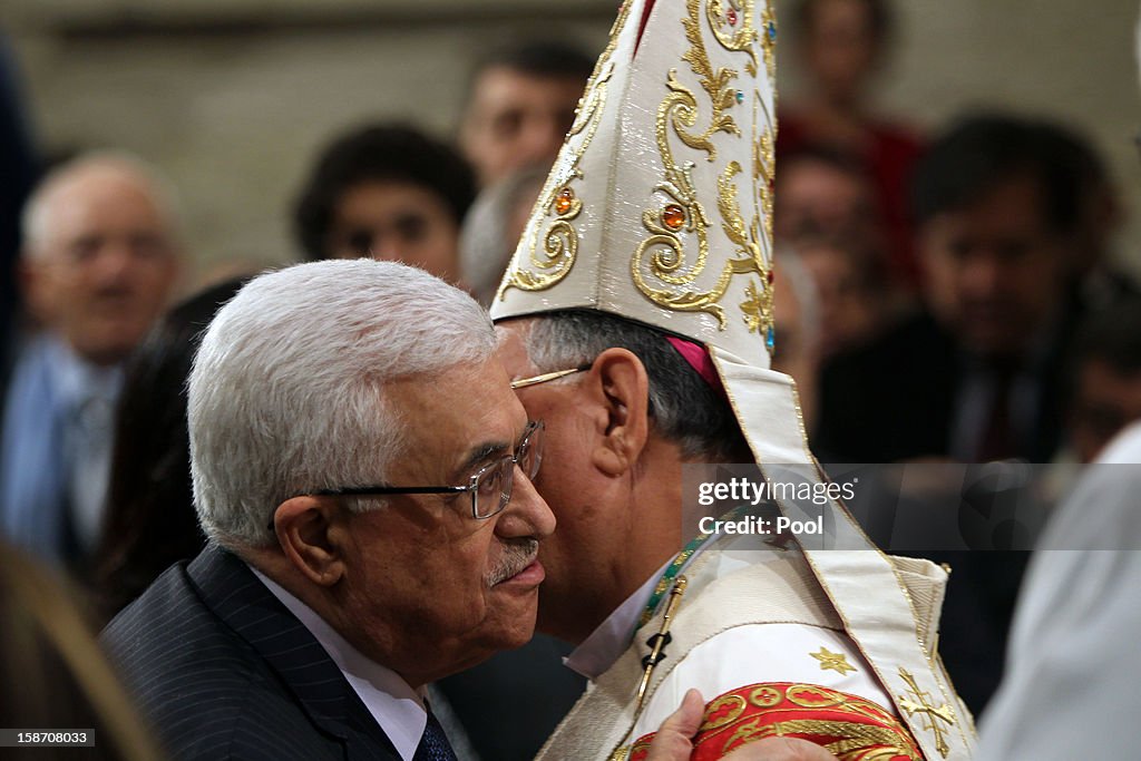 Christmas Midnight Mass In Bethlehem