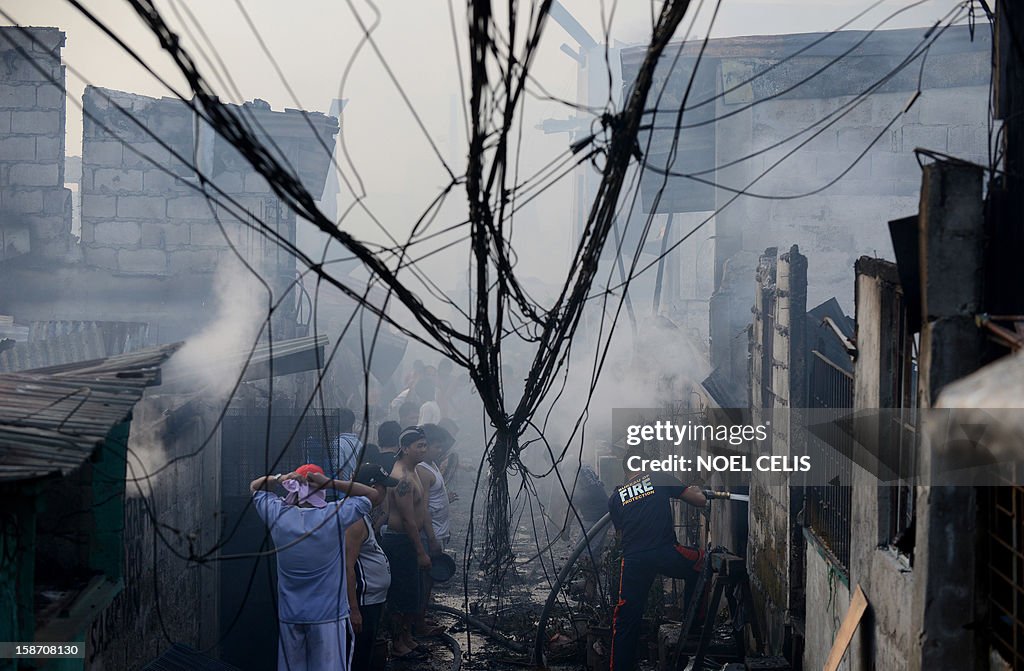 PHILIPPINES-FIRE-ARSON