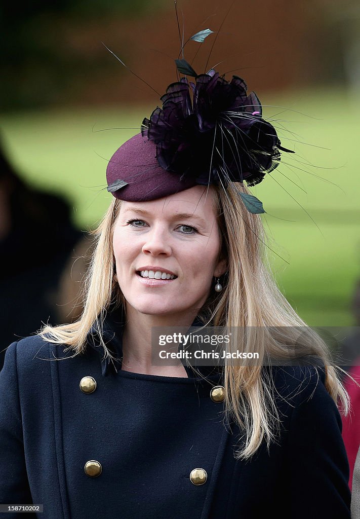 The Royal Family Attend Christmas Day Service At Sandringham