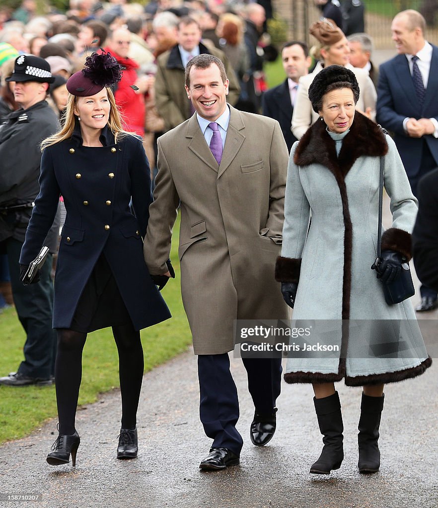 The Royal Family Attend Christmas Day Service At Sandringham