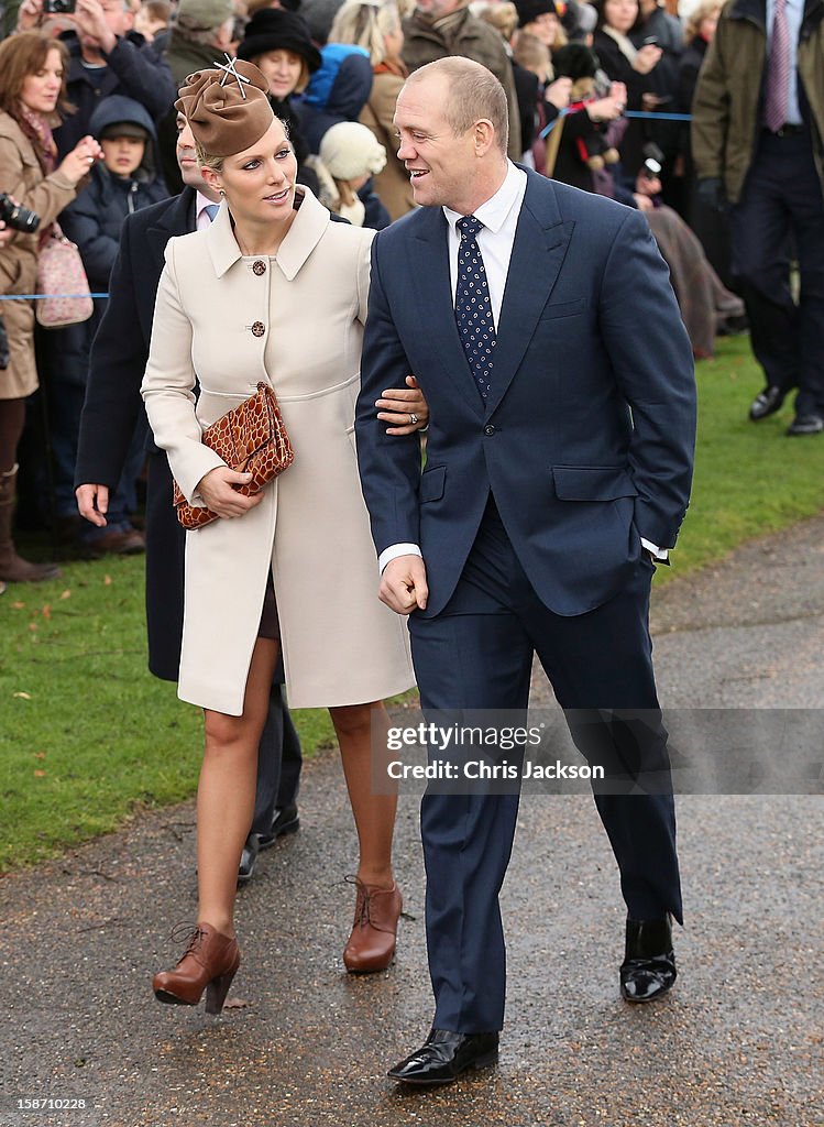 The Royal Family Attend Christmas Day Service At Sandringham