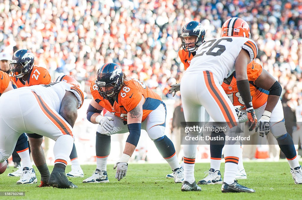 Cleveland Browns v Denver Broncos