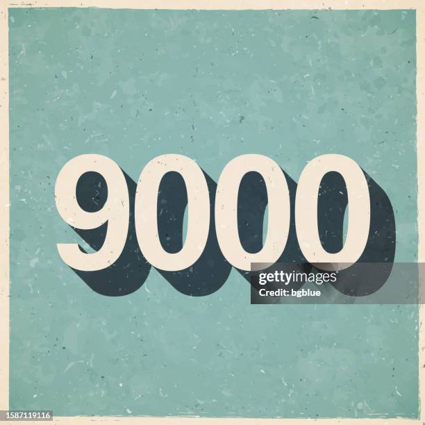 48 Number 9000 High Res Illustrations - Getty Images