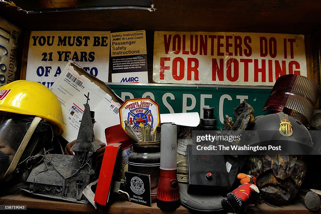 A day after four firefighters were ambushed and shot in upstate NY, we spend Christmas with Kentlands volunteer fire department in Landover, MD.