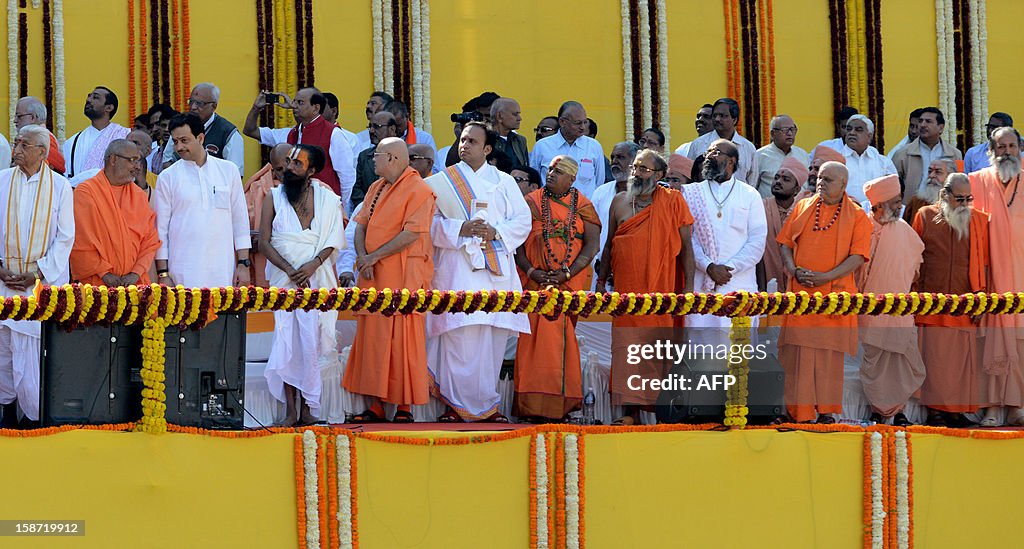 INDIA-POLITICS-ELECTION-CEREMONY