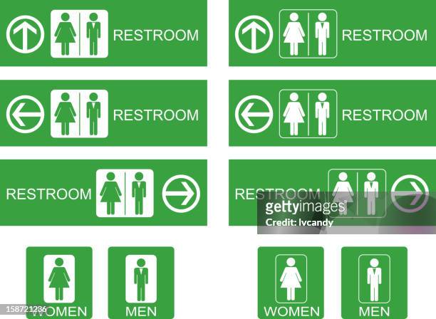 トイレの標示 - 女性用トイレ点のイラスト素材／クリップアート素材／マンガ素材／アイコン素材