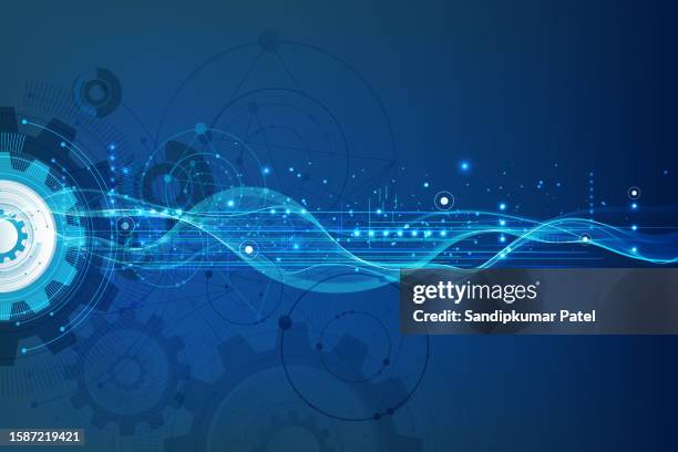 abstract gear connecting technology of science design background. - gear systems stock illustrations