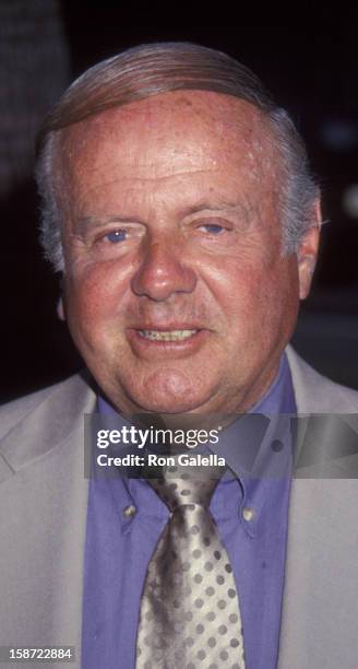 Actor Dick Van Patten attends the premiere of "Robin Hood - Men In Tights" on July 23, 1993 at the Academy Theater in Beverly Hills, California.