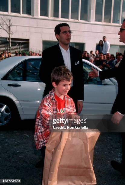 Actor John Turturro and son Amedeo Turturro attending 13th Annual IFP-West Independent Spirit Awards on March 21, 1998 at the Santa Monica Beach in...