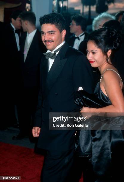 Actor Nicholas Turturro and wife Lissa Espinosa attending Second Annual Screen Actor's Guild Awards on February 24, 1996 at the Santa Monica Civic...