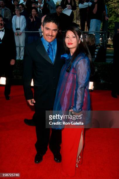 Actor Nicholas Turturro and wife Lissa Espinosa attending Fifth Annual Screen Actors Guild Awards on March 7, 1999 at the Shrine Audtorium in Los...