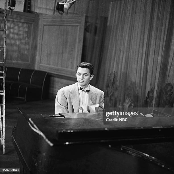 Pictured: Musician Buddy Greco in 1951 --