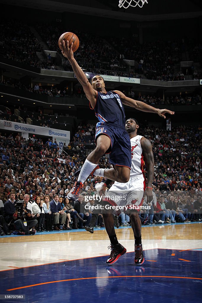 Miami Heat v Charlotte Bobcats