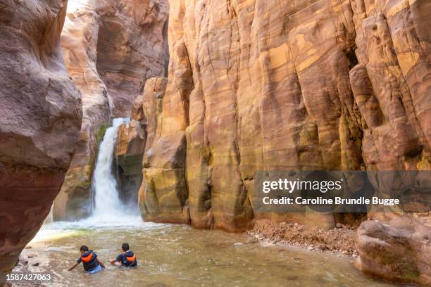 wadi mujib, jordan - canyon stock pictures, royalty-free photos & images