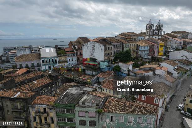 The Pelourinho neighborhood of Salvador, Bahia state, Brazil, on Thursday, June 15, 2023. Brazilian President Luiz Inacio Lula da Silva, seeking an...