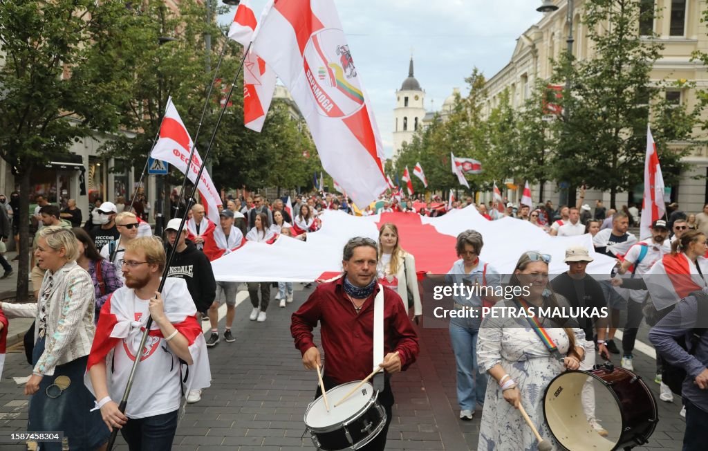 LITHUANIA-BELARUS-POLITICS-TIKHANOVSKAYA