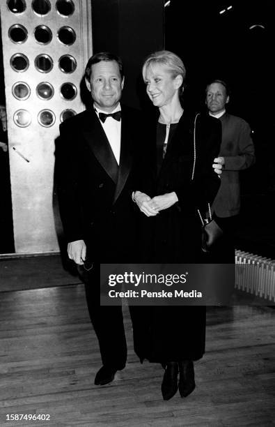 Michael Ovitz and Judy Ovitz attend an event, presented by the Muinicipal Art Society, at the 1950 Gallery in New York City on March 5, 1997.